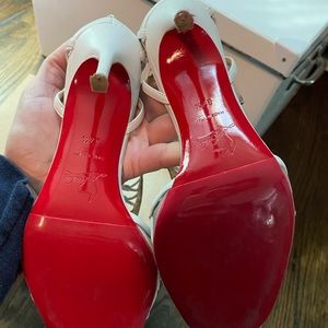 Christian Louboutin Martha 100 Kid/Resille
